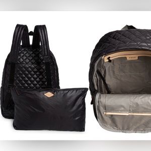 MZ Wallace Black Backpack